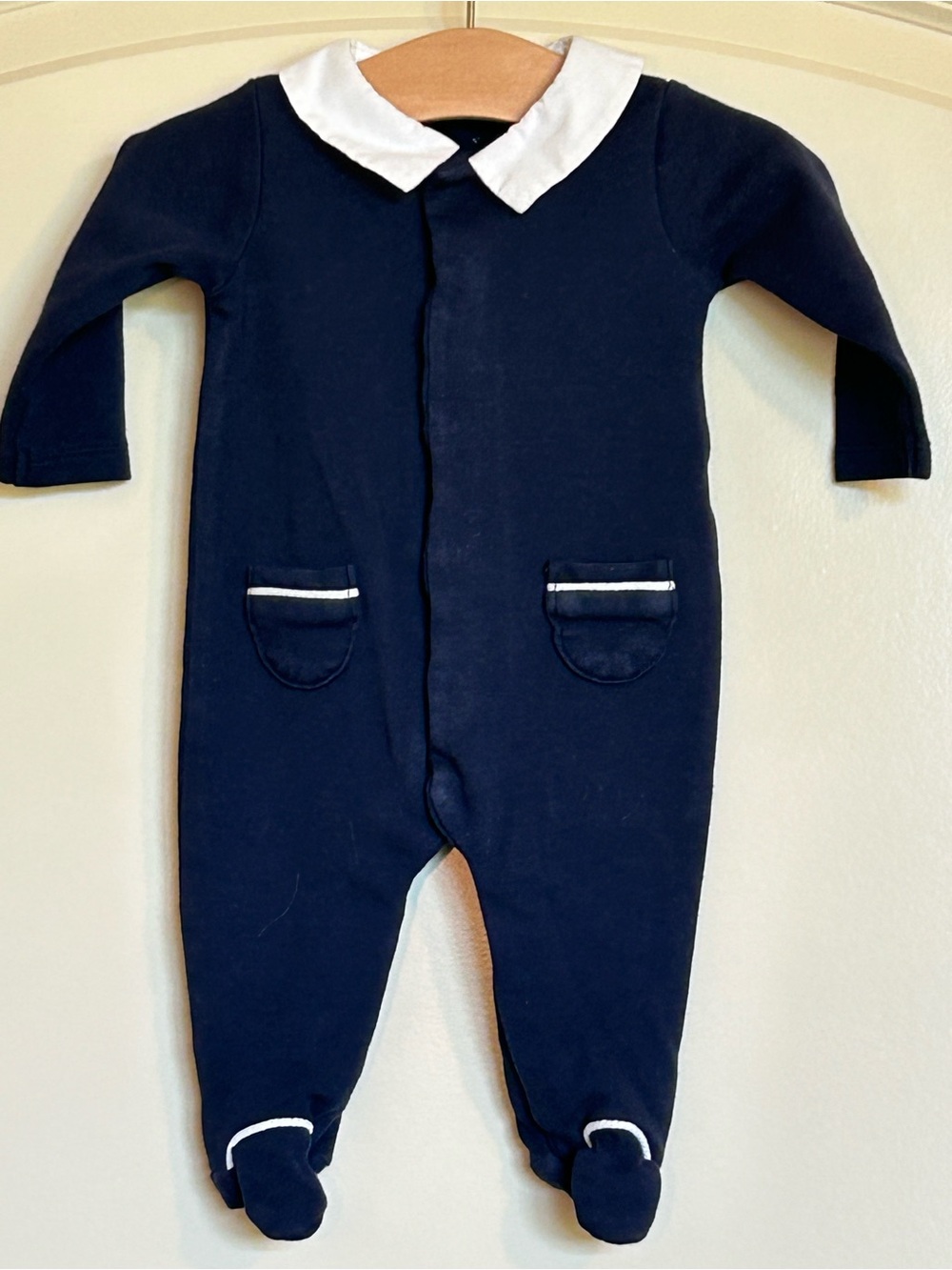 NB Edgehill Collection Baby Footed Romper